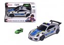 Pojazd Majorette Porsche 911 GT 3 RS Policja kontener +1 pojazd