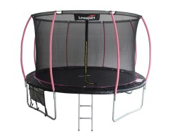 Trampolina LEAN Sport Max 10ft Czarno-Różowa